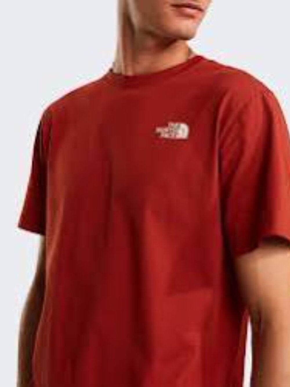 NWT The North Face Burnt Orange Pumpkin Spice Short-Sleeve Crew Tee Shirt - XL